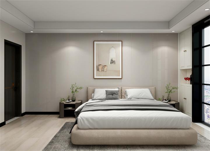 巨奧臥室背景墻效果圖