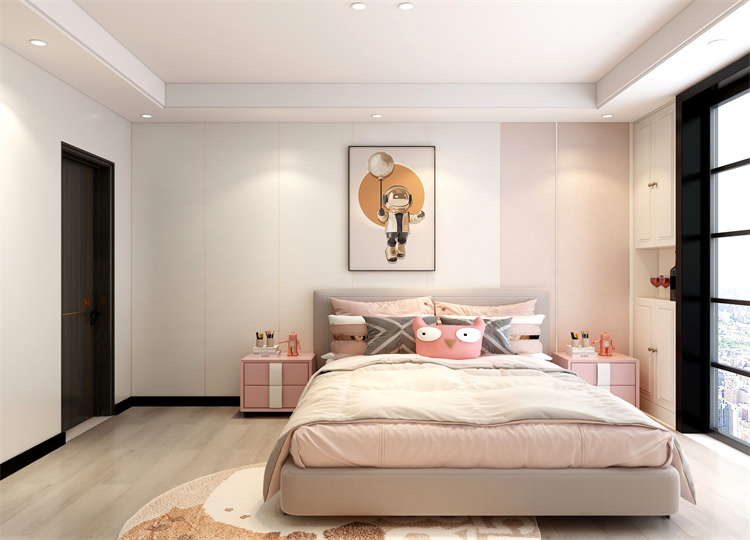 巨奧臥室背景墻效果圖